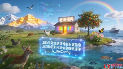 清除无效主题插件的配置信息及自动更新网站信息数据插件图片