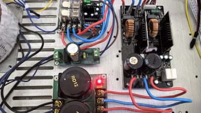 东拼西凑的d类数字小功放图片