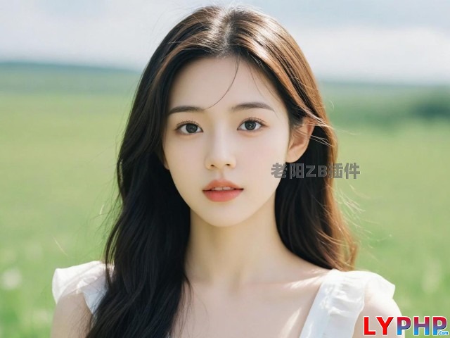 4、草原上的清纯美少女 - 老阳插件