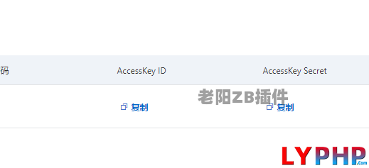 3、阿里云使用 RAM 创建用户 AccessKey 设置权限说明 - 老阳插件
