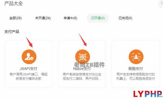 6、收银台,微信支付的微信公众号设置信息 - 老阳插件