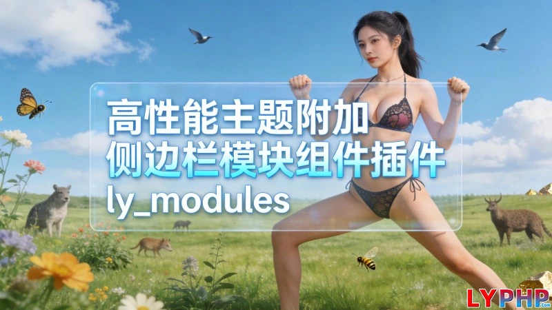 高性能主题附加侧边栏模块组件插件 - ly_modules 老阳插件高性能主题附加侧边栏模块组件插件图片 | 老阳插件