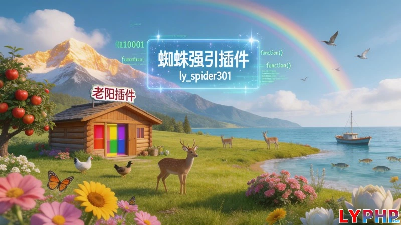 蜘蛛强引插件 - ly_spider301 老阳插件spider301图片 | 老阳插件