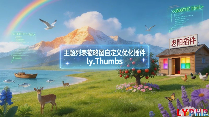 主题列表缩略图自定义优化插件 - ly_Thumbs 老阳插件主题列表缩略图自定义优化插件图片 | 老阳插件