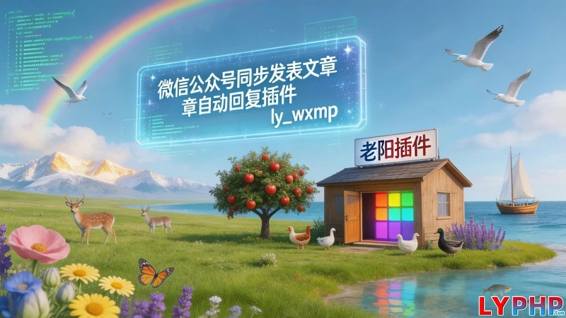 微信公众号同步发表文章自动回复插件 - ly_wxmp 老阳插件微信公众号同步发表文章自动回复插件图片 | 老阳插件