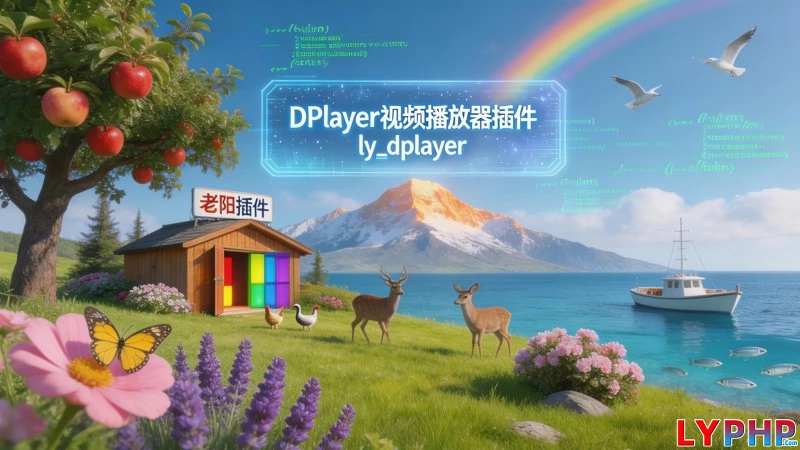 DPlayer视频播放器插件 - ly_dplayer 老阳插件DPlayer视频播放器插件图片 | 老阳插件