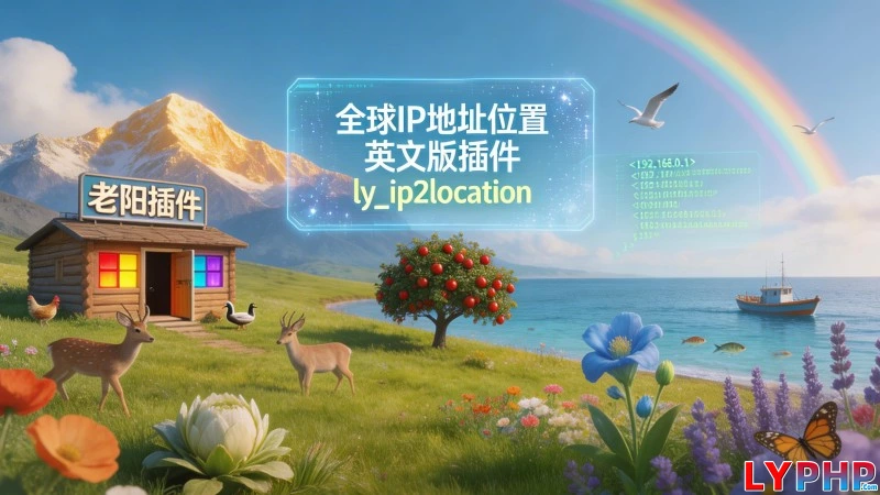 全球IP地址位置英文版插件 - ly_ip2location 老阳插件全球IP地址位置英文版插件图片 | 老阳插件