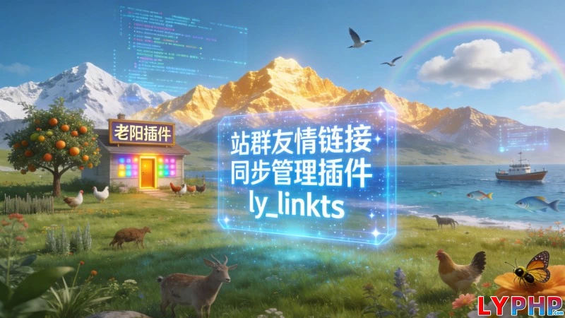 站群友情链接同步管理插件 - ly_linkts 老阳插件站群友情链接同步管理插件图片 | 老阳插件