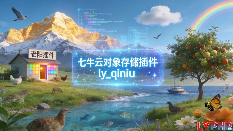 七牛云对象存储插件 - ly_qiniu 老阳插件七牛云对象存储插件图片 | 老阳插件
