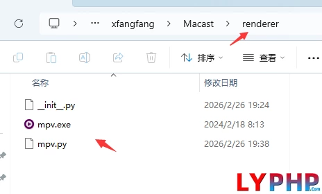 老阳插件Macast手机投屏电脑自定义最新mpv播放器MpvPlayer Renderer插件图片 | 老阳插件